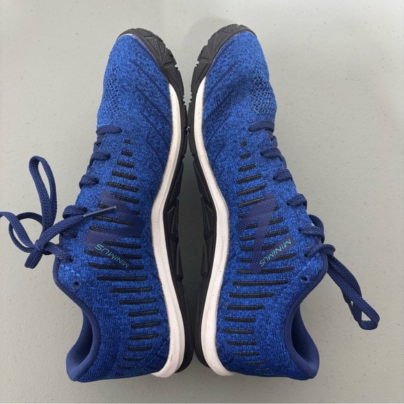 Women's New Balance Minimus Cross Training Blue Knit Zero Drop Running 7.5 - Picture 8 of 10